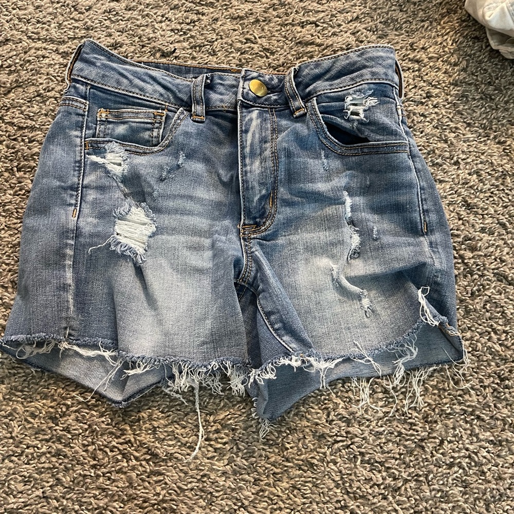 American eagle jean shorts